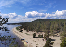 Карелия, Красоты Карелии - Куркиёки, Койонсаари, Кирьяж с детьми