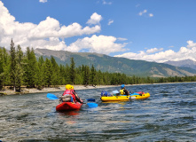 Сибирь, Восточный Саян: сплав по реке Диби и Ока Саянская на байдарках