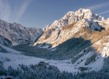 Словения, Горнолыжный лагерь в Юлианских Альпах (разведка)