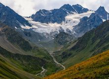Кавказ, Долина реки Кыртык и озеро Сылтранкель – жемчужина Приэльбрусья