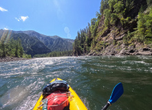 Сибирь, Восточный Саян: сплав по реке Диби и Ока Саянская на байдарках