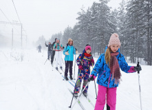 Северо-Запад, Зимняя сказка на беговых лыжах вместе с детьми