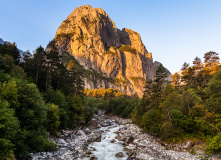 Северная Осетия (Алания), Горный лагерь в Цейском ущелье (Северная Осетия)