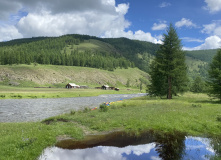Сибирь, Восточный Саян: сплав по реке Диби и Ока Саянская на байдарках