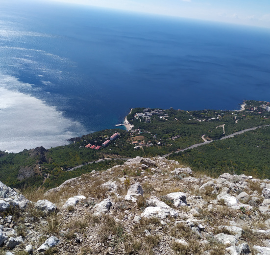 Крым, Горный лагерь в Крыму: Байдарская долина