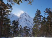 Кавказ, Горнолыжный лагерь в Дигории