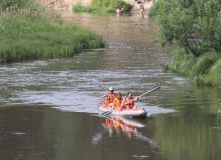 Подмосковье, Туристический слет на реке Киржач