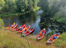 Северо-Запад, Сплав по реке Тихая с выходом в Ладогу