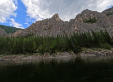 Сибирь, Восточный Саян: сплав по реке Диби и Ока Саянская на байдарках