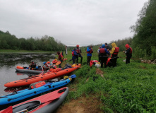 Северо-Запад, Сплав по реке Оять