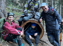 Кавказ, Седой старец Домбай и дети