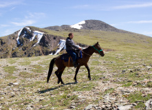 Алтай, Конный тур по Улаганскому нагорью