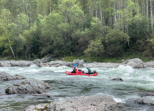 Сибирь, Западный Саян: Большеонские пороги. По рекам Большой Он, Она и Абакан на байдарках
