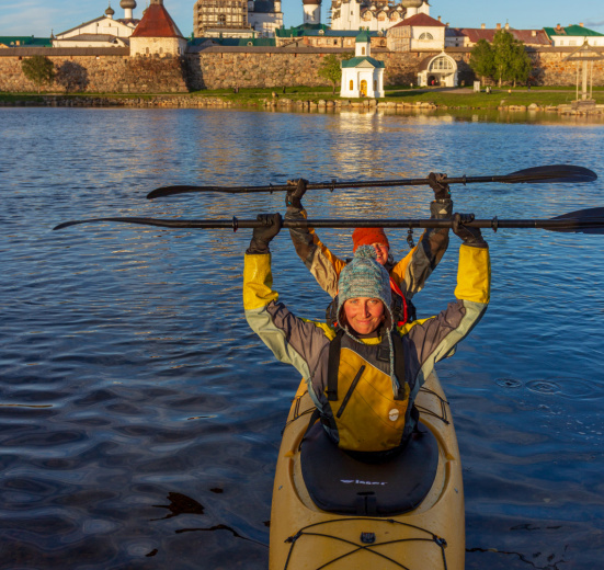 Соловецкие острова на морских каяках