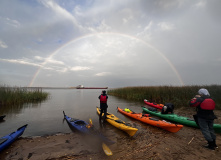 Подмосковье, Активный Каяк Кэмп на морских одноместных каяках