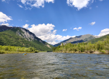 Сибирь, Восточный Саян: сплав по реке Диби и Ока Саянская на байдарках