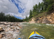 Сибирь, Восточный Саян: сплав по каньонам верхнего Иркута на байдарках