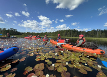 Карелия, Калга (Карелия): сплав на байдарках с выходом в Белое море