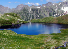 Кавказ, Палаточный лагерь в Санчаро (разведка)
