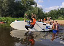 Подмосковье, СЕМЕЙНЫЙ Поход на сапах по реке Клязьма с ночевкой в палатках с автосопровождением