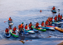 Подмосковье, Сплав на сапборде по реке Клязьма (один день)