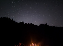 Кавказ, Палаточный лагерь в Санчаро (разведка)