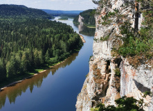 Урал, Сплав по реке Вишера: скалы и пакрафты