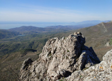 Крым, Горы и море южного берега Крыма