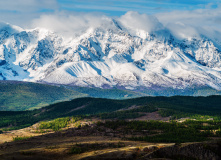 Алтай, Горный лагерь в Актру (проживание в домиках)