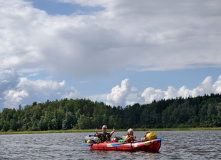 Северо-Запад, Вуокса на байдарках: маршрут №2 от Вещёво до Лосево