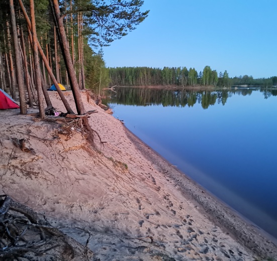 Вуокса на байдарках: маршрут №2 от Вещёво до Лосево