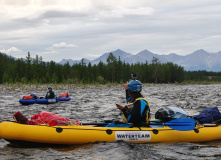 Сибирь, Восточный Саян: сплав по реке Диби и Ока Саянская на байдарках