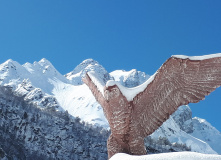 Кавказ, Горнолыжный лагерь в Дигории