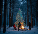 Подмосковье, Однодневный пеший поход English club - Рождество в лесу