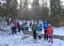Подмосковье, К лесному водопаду Гремучий ручей