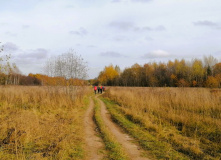 Подмосковье, Однодневный пеший поход - Дорога в Лавру (Ашукинская-Хотьково)