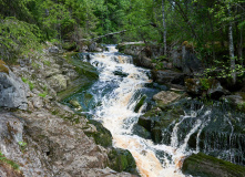 Карелия, Водопады Ладожской Карелии