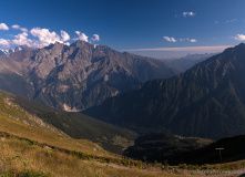 Кавказ, Alpine camp in Tsey Gorge (North Ossetia)