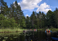 Северо-Запад, Вуокса на байдарках: маршрут №2 от Вещёво до Лосево