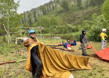 Урал, Байдарки на Урале : майский сплав по реке Сакмара