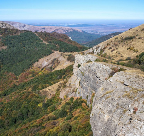 Горы и море южного берега Крыма
