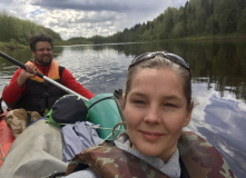 Северо-Запад, Русская деревня. На байдарках по реке Мста в Новгородской области