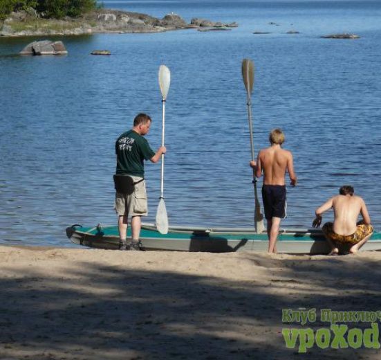 На байдарках по Вуоксе, 7 дней 