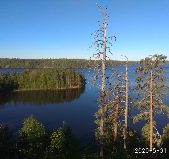 Поход на Треугольное озеро (ночёвка в гостевом доме Лиетлахти)