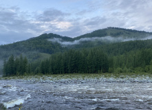 Сибирь, Восточный Саян: сплав по реке Диби и Ока Саянская на байдарках