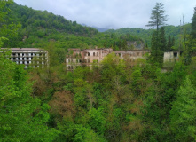 Абхазия, Восточная Абхазия: города-призраки