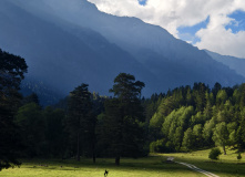 Кавказ, Десятиозерье: трекинг к высокогорным озерам долин Аксаута и Марки (разведка)