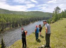 Сибирь, Восточный Саян: сплав по реке Диби и Ока Саянская на байдарках