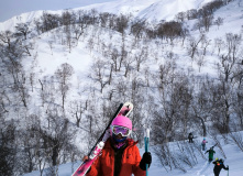 Камчатка, Горнолыжный лагерь на Камчатке: тепло земли и море снега