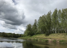 Северо-Запад, Русская деревня. На байдарках по реке Мста в Новгородской области